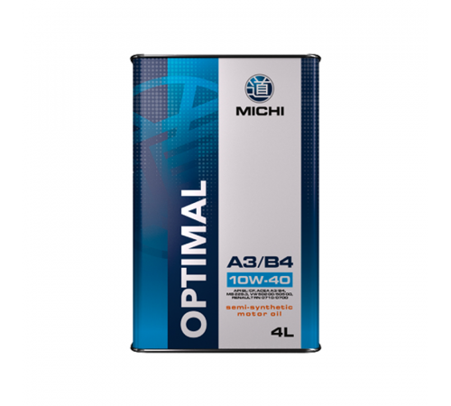 MICHI OPTIMAL 10W-40 А3/B4 4л