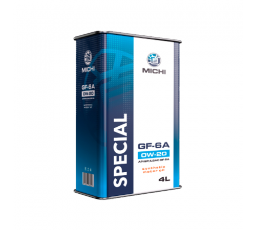 MICHI SPECIAL 0W-20 GF-6А 4л