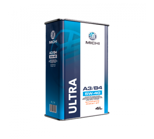 MICHI ULTRA 5W-40 А3/B4 4л