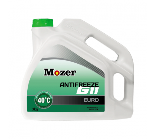 MOZER Антифриз G11 EURO зеленый 3кг