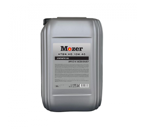 MOZER HTBN HD SAE 10W-40 API CI-4 E4/E7 20л