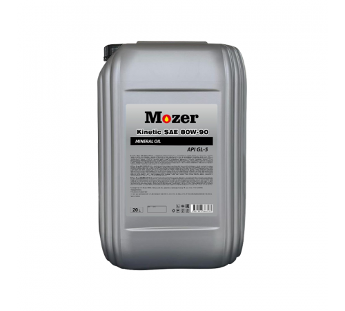 MOZER KINETIC SAE 80W-90 API GL-5 (мин.) 20л