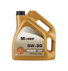 MOZER PREMIUM SAE 5W-30 API SN/CF А3/В4 4л