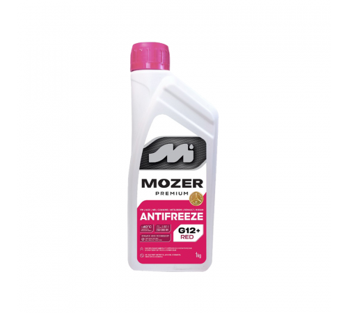 MOZER Антифриз G12+ PREMIUM красный 1кг
