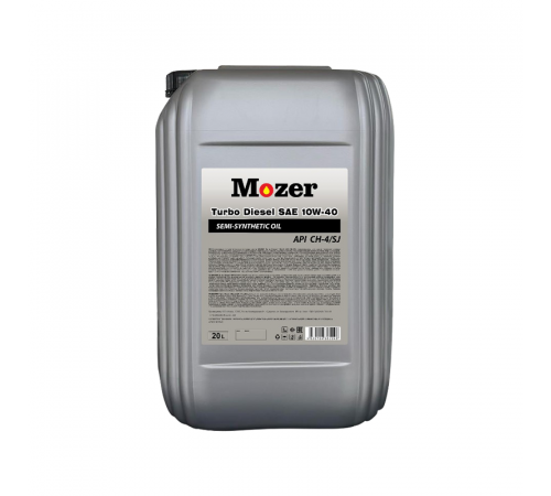 MOZER TURBO DIESEL SAE 10W-40 API CH-4/SJ 20л