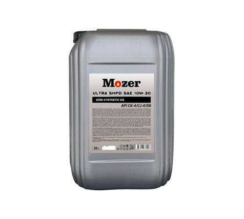 MOZER ULTRA SHPD SAE 10W-30 API CK-4/CJ-4/SN 20л
