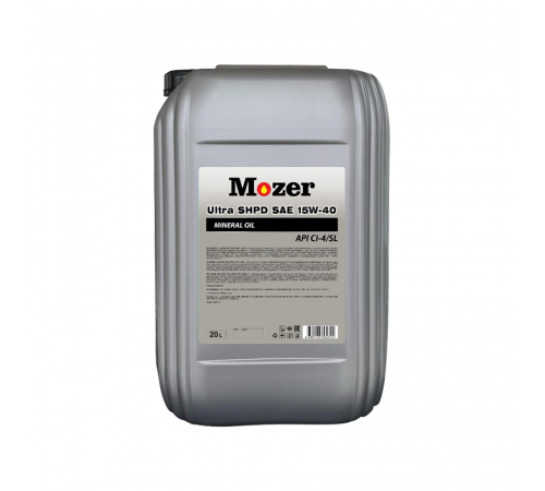 MOZER ULTRA SHPD SAE 15W-40 API CI-4/SL 20л